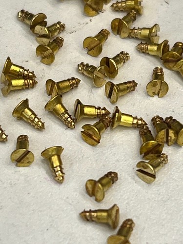 Brass countersunk wood - countersunk,