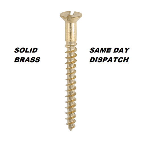 Solid brass slotted - brass,