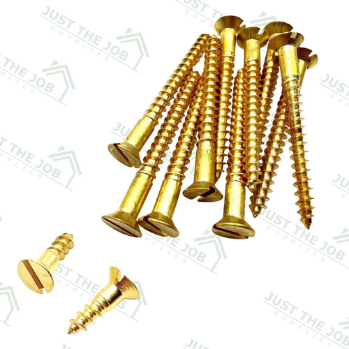 Solid brass slotted - brass,