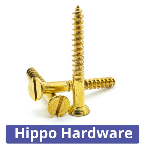 Solid brass slotted - solid,