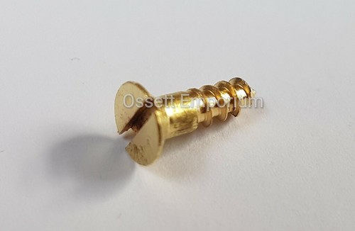 Solid brass countersunk screw - countersunk,