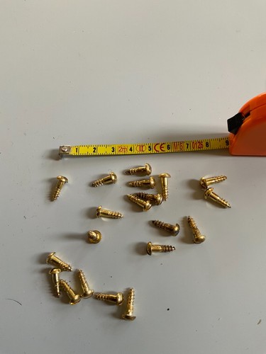 Solid brass screws - solid,