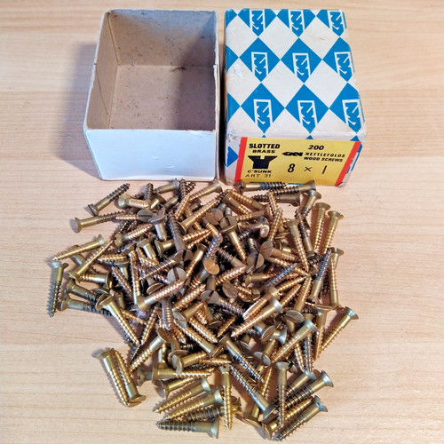 Gkn nettlefolds slotted brass - nettlefolds,