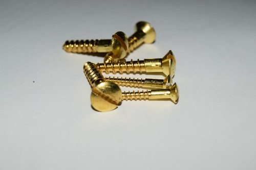 Solid brass slotted - brass,