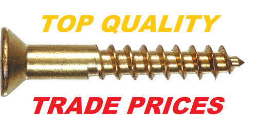 Solid brass slotted - solid,