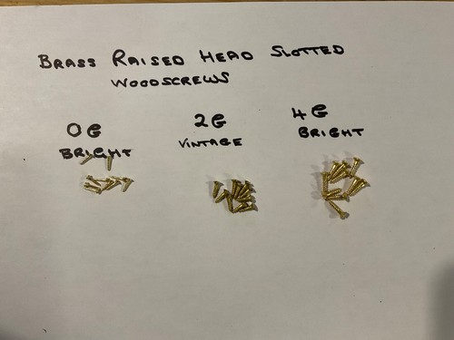 Solid brass slotted raised - solid,