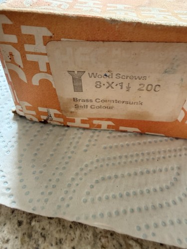 Hfc solid brass - hfc, slotted