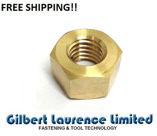 Solid brass full - brass, hexagon