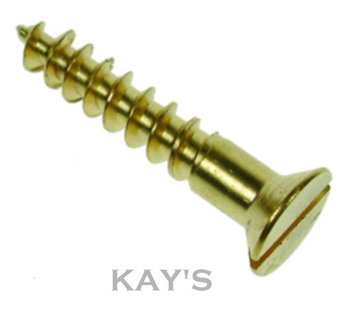 Slotted countersunk wood - countersunk,