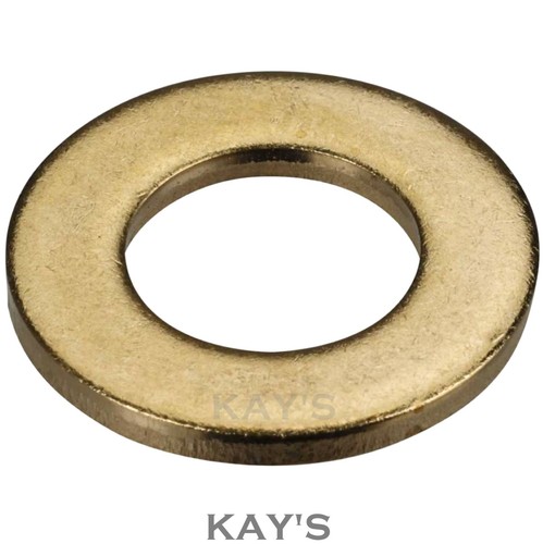 Solid brass washers form a - form,