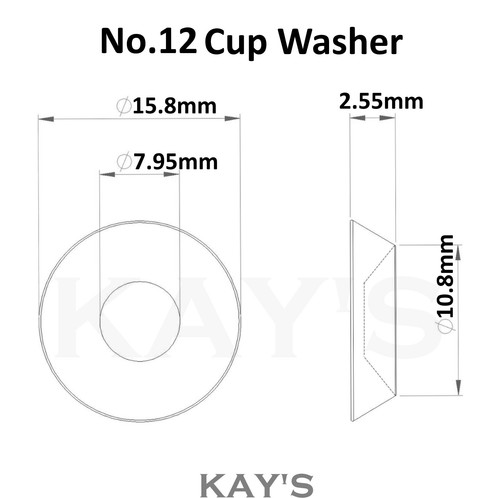 8 10 12 solid brass - 8,10,12,