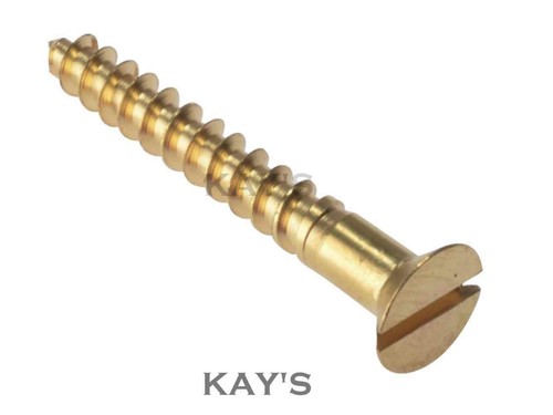 Solid brass slotted - solid,